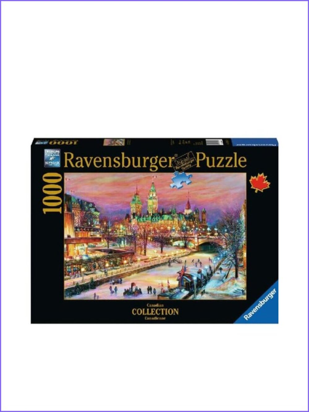 Ravensburger 1000pcs Adult Puzzle- Ottawa Winterlude Festival New In Box